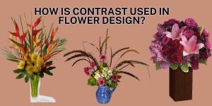 How Is Contrast Used In Flower Design
